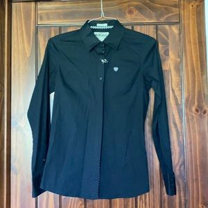 Ariat Black Western Shirt... size Small